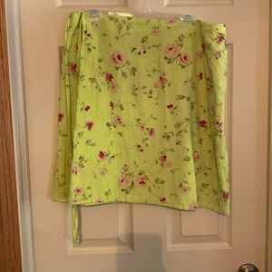 Coldwater Creek Wrap Floral  Skirt. Size PXL